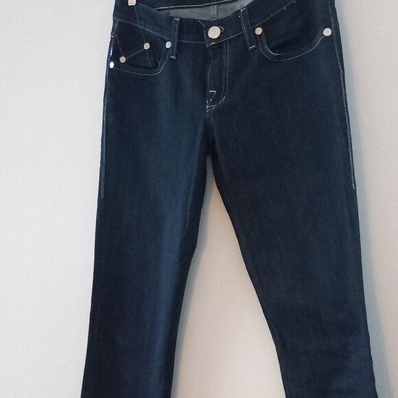 ROCK & REPUBLIC dark wash jeans size 28 - Picture 4 of 14